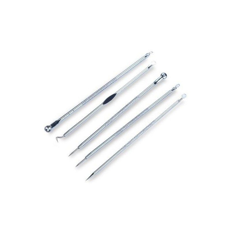 Met deze comedonendrukkers verwijder je moeiteloos iedere vorm van acné en mee-eters. Pukkeldrukkers! Met deze comedonendrukkers verwijder je moeiteloos iedere vorm van acné en mee-eters. Pukkeldrukkers!